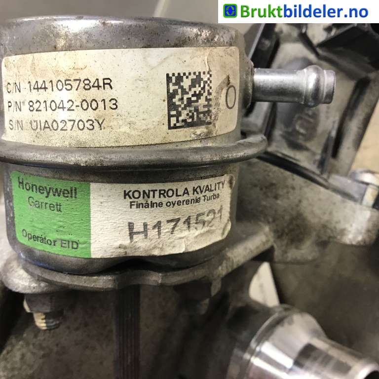 Turbo til Nissan Qashqai 2014-2021 (Type II)  (NISSAN|1441000 QAA|)