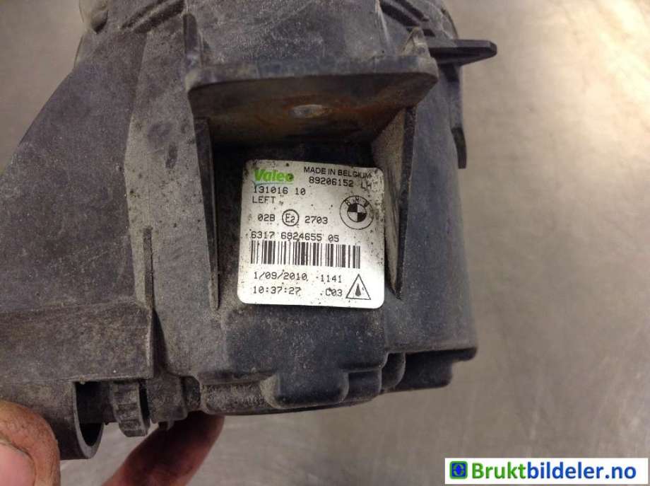 Tåkelykt venstre foran til BMW X5 2007-2013 (E70) (E70) (BMW|6317 6 924 655-05|89206152|)