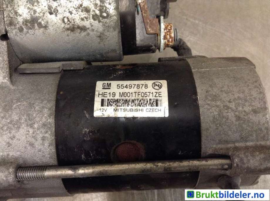 Starter diesel til Opel Mokka 2012-2016 (Type I, Fase 1) (OPEL|55497878|M001TF0571ZE|)