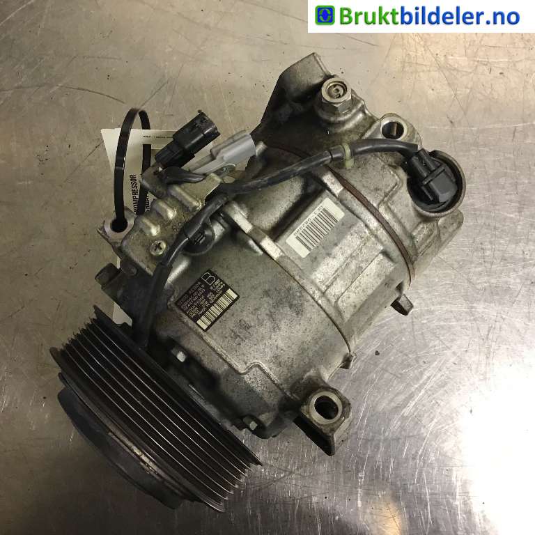 Aircondition kompressor til Nissan Qashqai, 2014-2021 (Type II)  (NISSAN|926004EB0A)