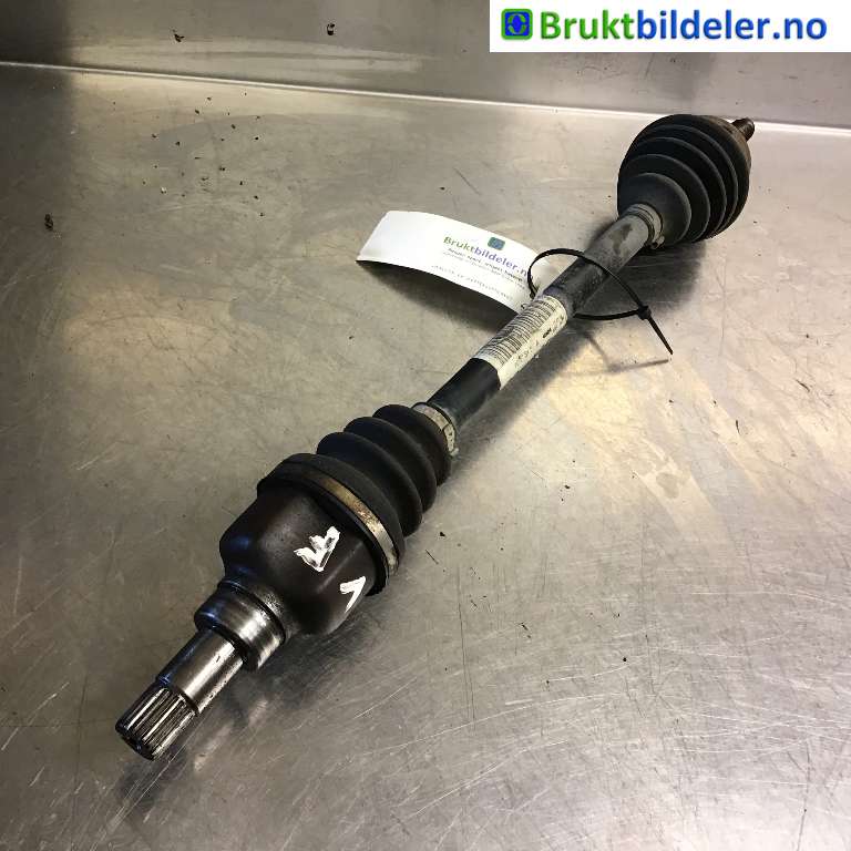Drivaksel venstre foran til Peugeot 208 2012-2019 (Type I) (PEUGEOT|98 039 595 80|10275125A|)