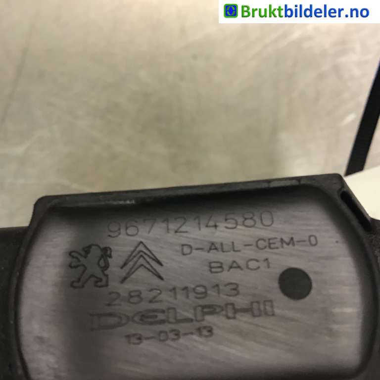 Coil elektronisk til Peugeot 208 2012-2019 (Type I)  (PEUGEOT|9671214580|28211913|)