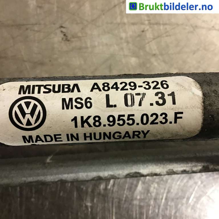 Viskeroverføring til VW Scirocco 2008-2013  (VOLKSWAGEN|1K8 955 023 K|A8429-326|1K8 955 023 F)