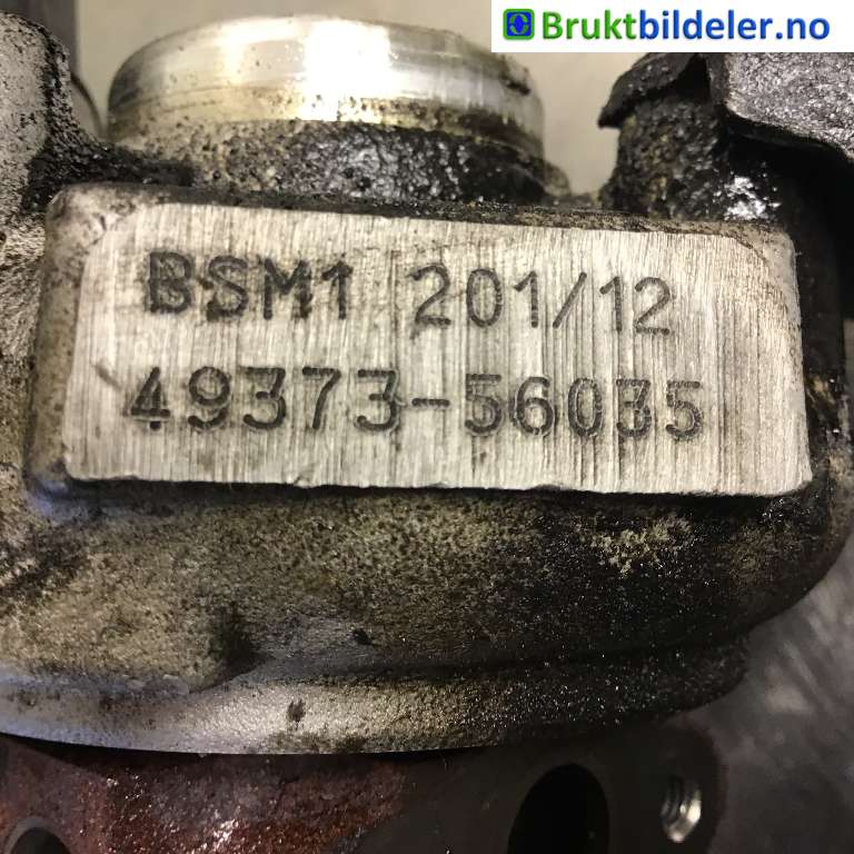 Turbo til VW Scirocco 2008-2013 (VOLKSWAGEN|03C 145 702 LX|49373-56035|BSM1 201/12)