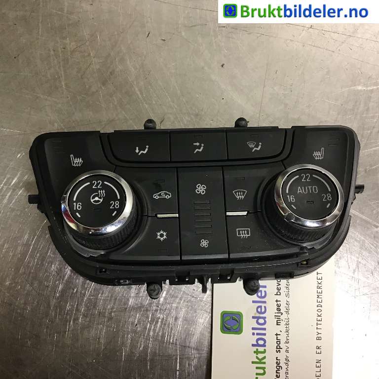 Varmeapparat betjening til Opel Mokka, 2012-2016 (Type I, Fase 1)  (OPEL|39081560)
