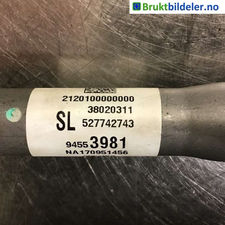 Rattaksel ledd til Opel Mokka 2012-2016 (Type I, Fase 1)  (OPEL|95915229|527742743|94553981)