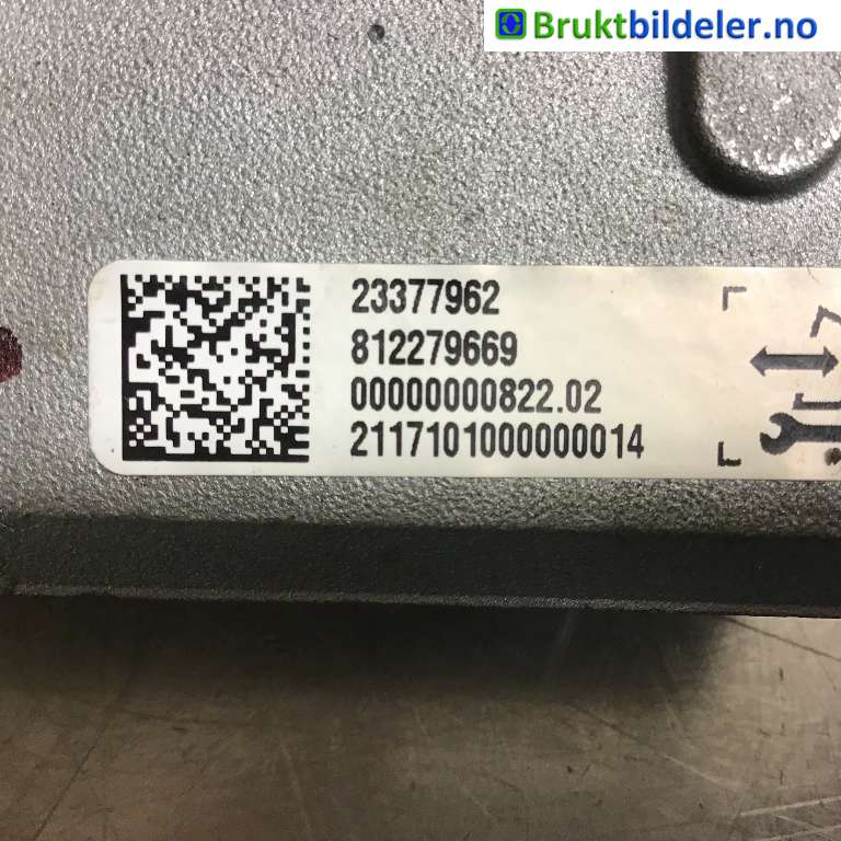 Rattaksel elektrisk servo til Opel Mokka 2012-2016 (Type I, Fase 1)  (OPEL|23377962|812279669|)