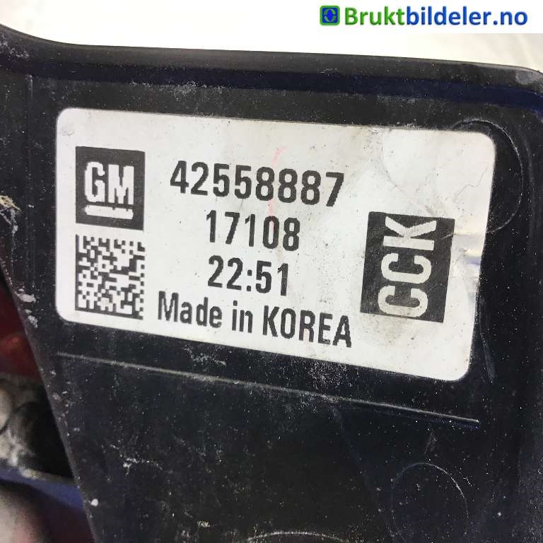 Parkeringssensor bak til Opel Mokka 2012-2016 (Type I, Fase 1)  (OPEL|52050133|0 263 023 352|)