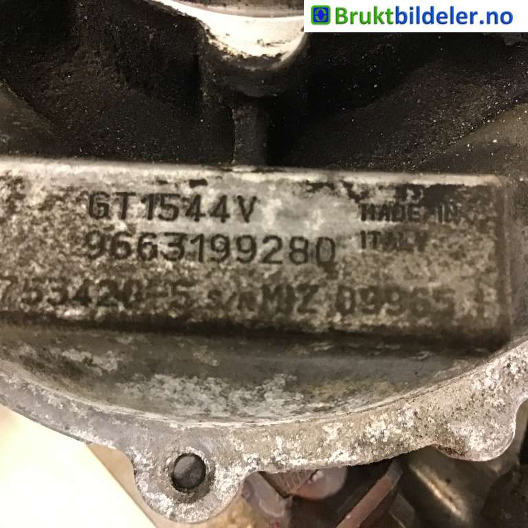 Turbo til Mazda 3 2009-2013 (Type II)  (MAZDA|Y601-13-700G|GT1544V|9663199280)