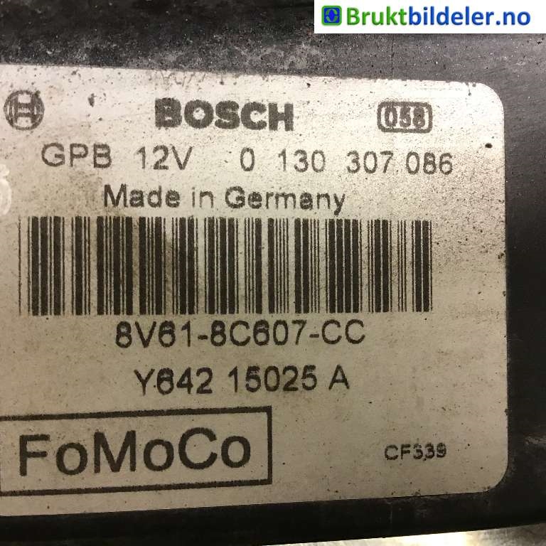 Kjølevifte til Mazda 3 2009-2013 (Type II) (MAZDA|Y642-15-025A|0 130 307 086|8V61-8C607-CC)