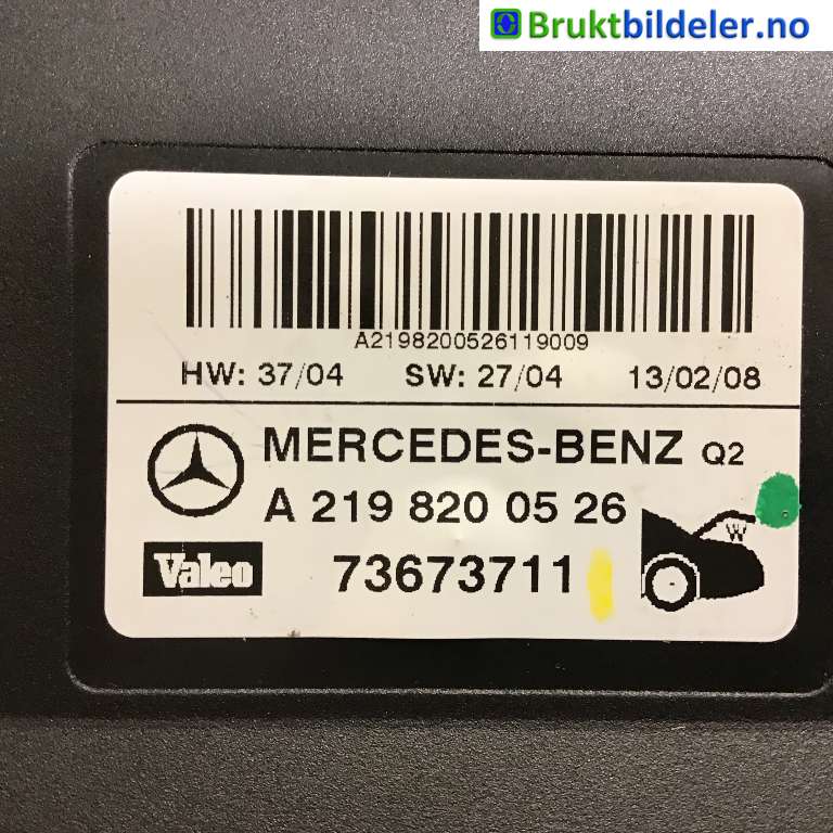 Styreenhet elektrisk bakluke til Mercedes CLS 2004-2010 (C219) (C219) (MERCEDES|A 219 820 05 26|73673711|)