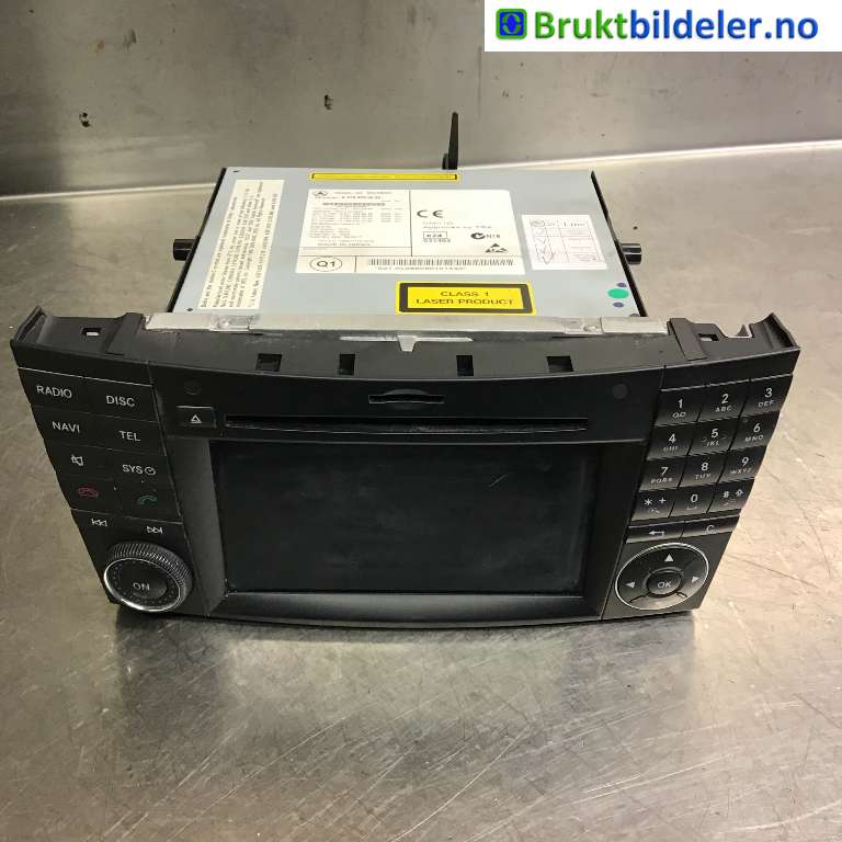Bilstereo til Mercedes CLS, 2004-2010 (C219) (C219) (MERCEDES|A 219 870 00 94)