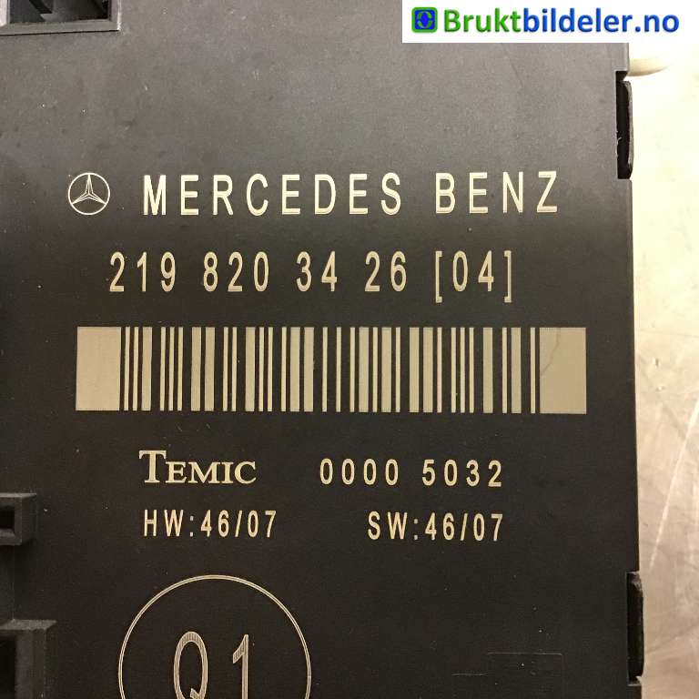 Styreenhet dør venstre foran til Mercedes CLS 2004-2010 (C219) (C219) (MERCEDES|A 219 820 34 26|0000 5032|)