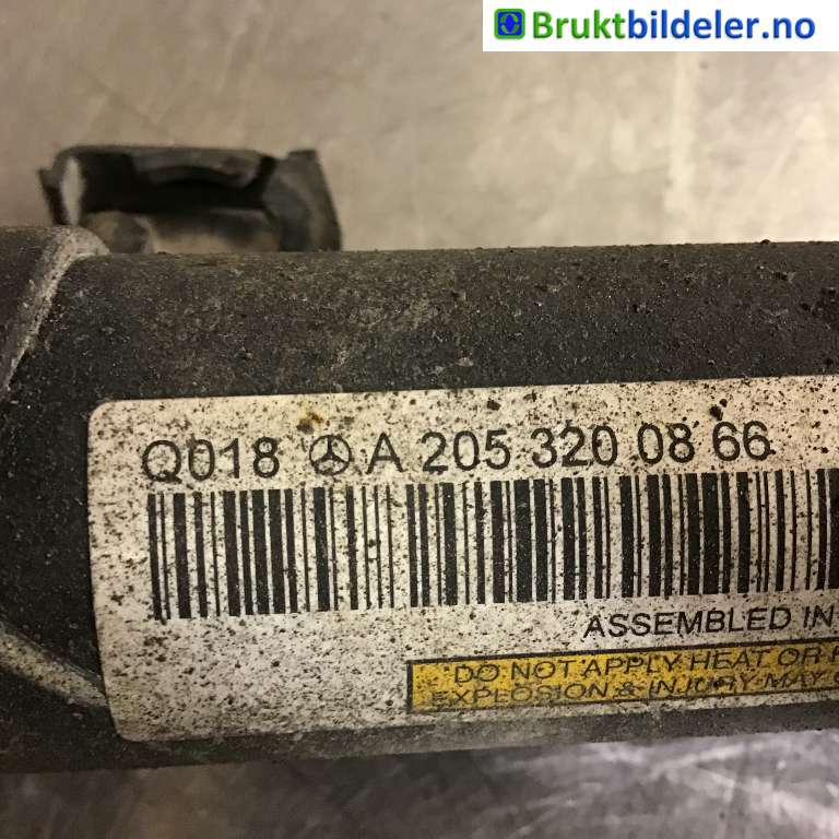 Fjærbein høyre foran til Mercedes C-Klasse 2018-2021 (Fase 2) (W205) (W205) (MERCEDES|A 205 320 08 66|)