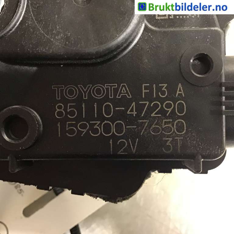 Viskermotor frontrute til Toyota Prius 2016-2023 (Type IV) (combi) (combi) (TOYOTA|85110-47290|159300-7650|)