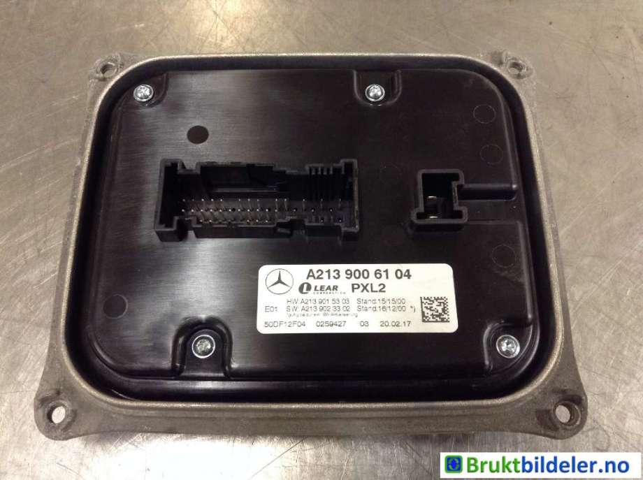 Styreenhet xenon/ballast til Mercedes E-Klasse 2016-2023 (W213) (W213) (MERCEDES|A 213 900 61 04|)
