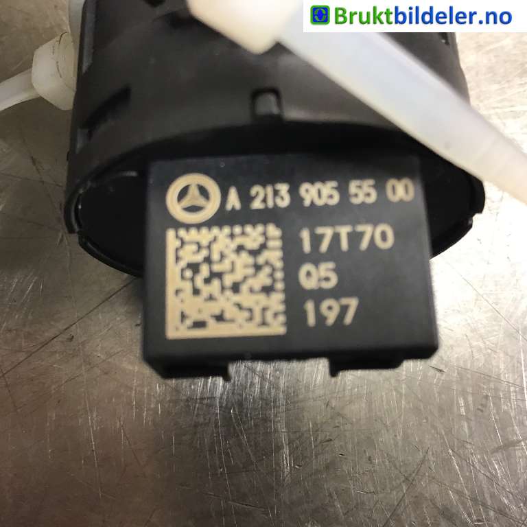 Bryter diverse til Mercedes E-Klasse 2016-2023 (W213) (W213) (MERCEDES|A 213 905 55 00|17T70|)