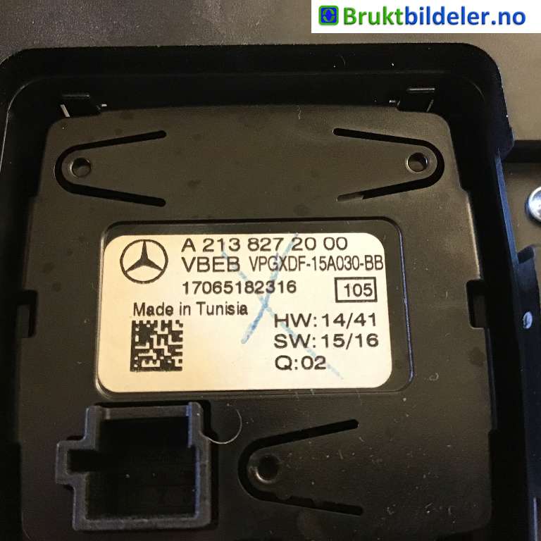 Bryter diverse til Mercedes E-Klasse 2016-2023 (W213) (W213) (MERCEDES|A 213 905 44 03|13551722|)