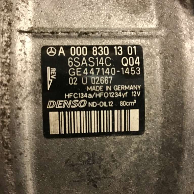 Aircondition kompressor til Mercedes E-Klasse 2016-2023 (W213) (W213) (MERCEDES|A 000 830 13 01|GE447140-1453|)