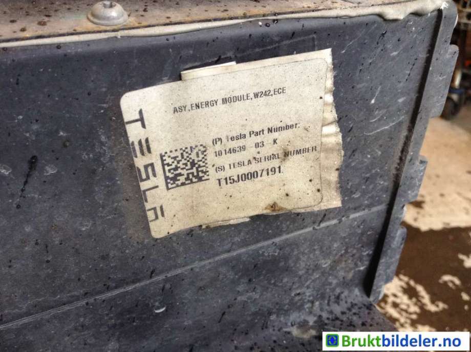 Batteripakke elbil til Mercedes B-Klasse 2011-2018 (W246) (W246) (MERCEDES|A 242 343 00 00|1024200-02-G|)