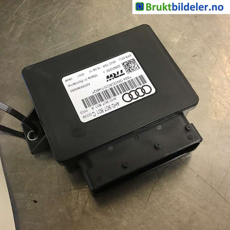 Styreenhet elektrisk parkbrems (EPB - Electric Parking Brake) til Audi A8, 2010-2013 (Type III, Fase 1) (AUDI|4H0 907 801 C)