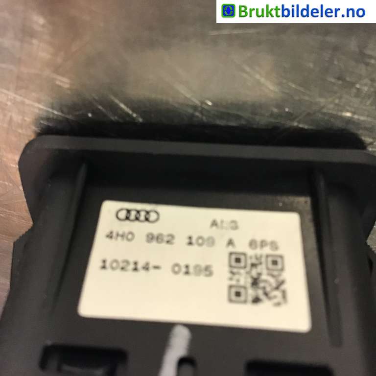 Bryter diverse til Audi A8 2010-2013 (Type III, Fase 1)  (AUDI|4H0 962 109 A|10214-0195|)