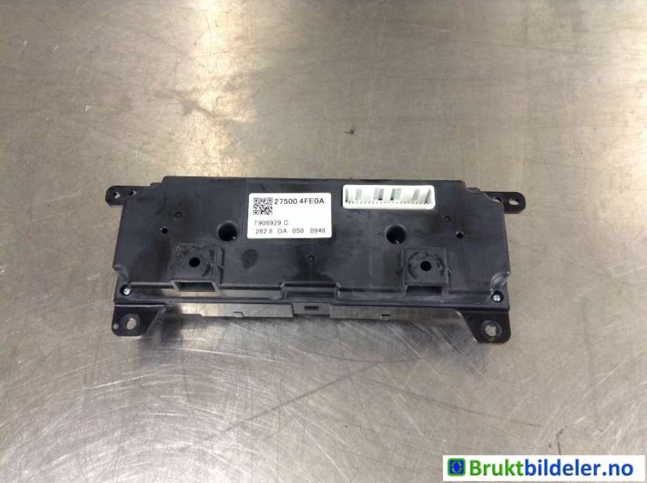 Varmeapparat betjening til Nissan E-NV200 2014-->>  (NISSAN|275004FE0A|)