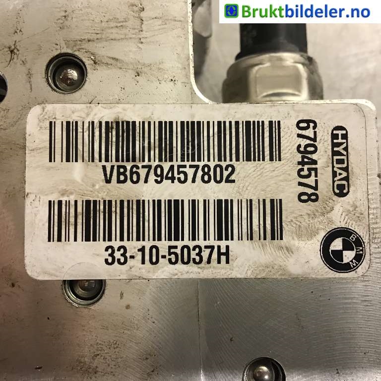 Kompressor nivå/luft til BMW X5 2007-2013 (E70) (E70) (BMW|37 20 6 794 578|VB679457802|)
