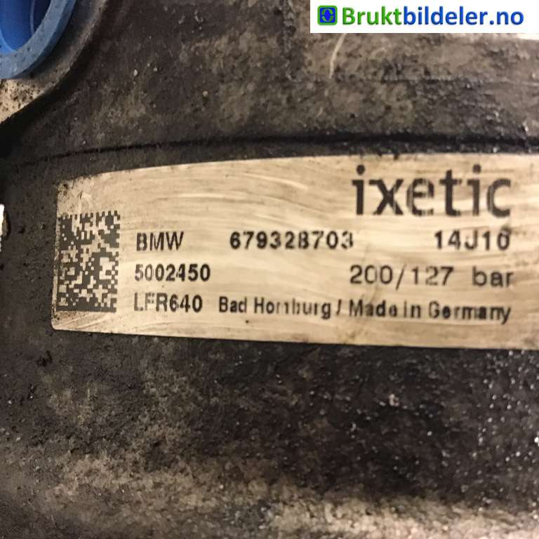 Servo pumpe mekanisk til BMW X5 2007-2013 (E70) (E70) (BMW|32 41 6 793 287-03|5002450|)