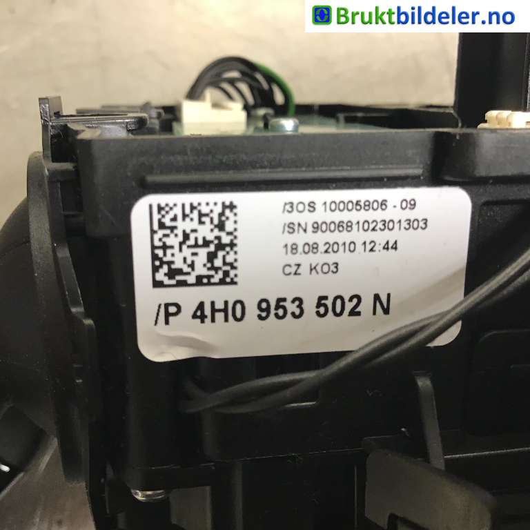 Bryter combi til Audi A8 2010-2013 (Type III, Fase 1) (AUDI|4H0 953 502 N||4H0 953 568 A)