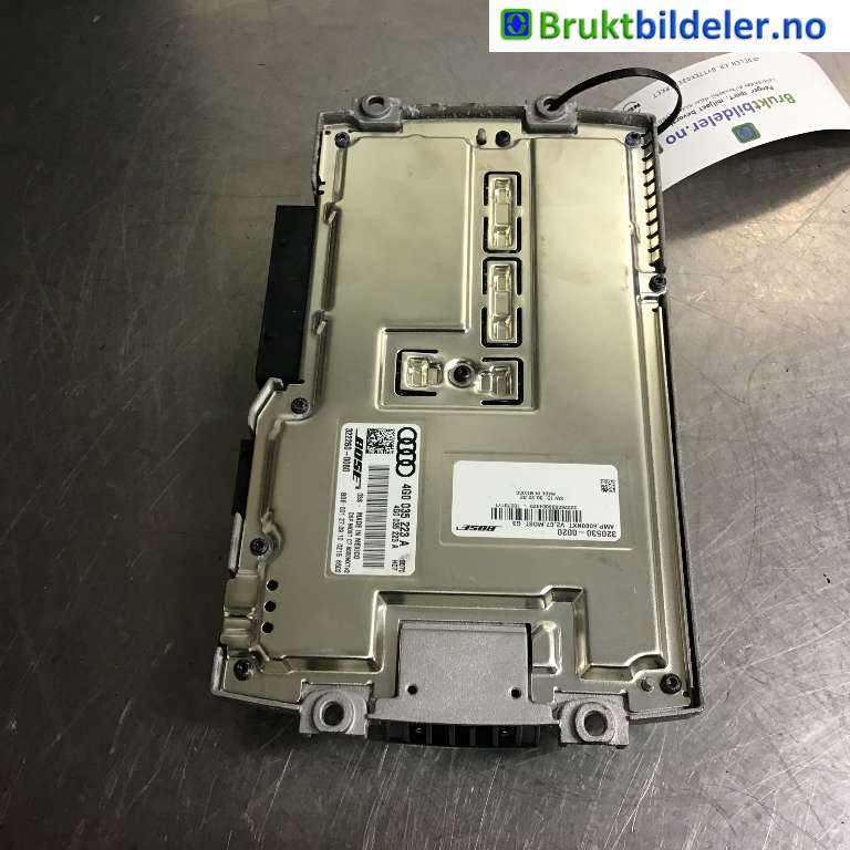 Bilstereo forsterker til Audi A8 2010-2013 (Type III, Fase 1) (AUDI|4G0 035 223 A|322260-0080|)
