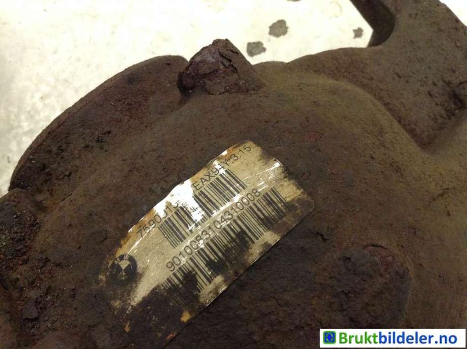 Kardang klokke bak til BMW X5 2007-2013 (E70) (E70) (BMW|33 10 7 590 914|EAX94Y|)