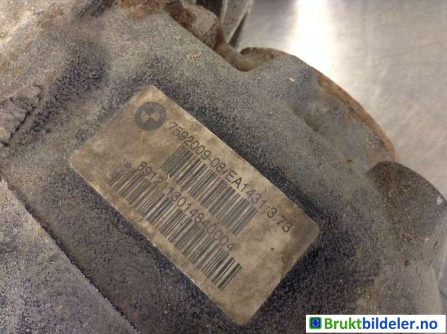 Kardang klokke bak til BMW X3 2010-2017 (F25) (F25) (7 592 009-08|EA1431|)