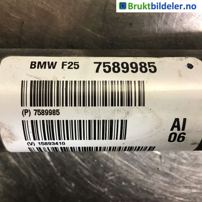 Mellomaksel fremre til BMW X3 2010-2017 (F25) (F25) (26 20 8 605 867|7589985|)