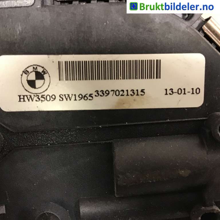 Viskermotor frontrute til BMW X3 2010-2017 (F25) (F25) (3397021315|1137328561|----------)