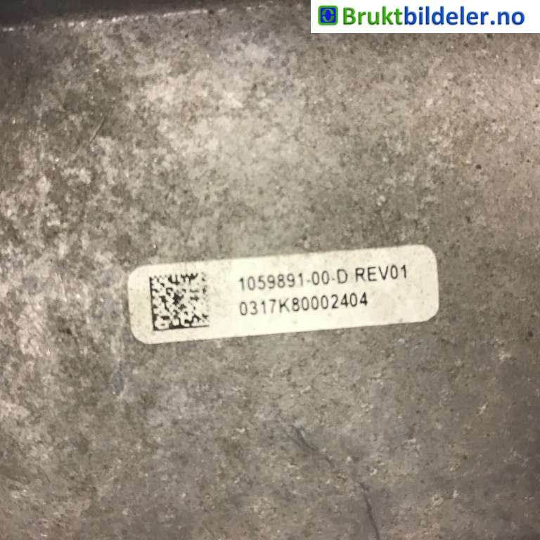 Diverse deler til Tesla Model S 2016-2021 (Fase 2)  (TESLA|1059891-00-D|)