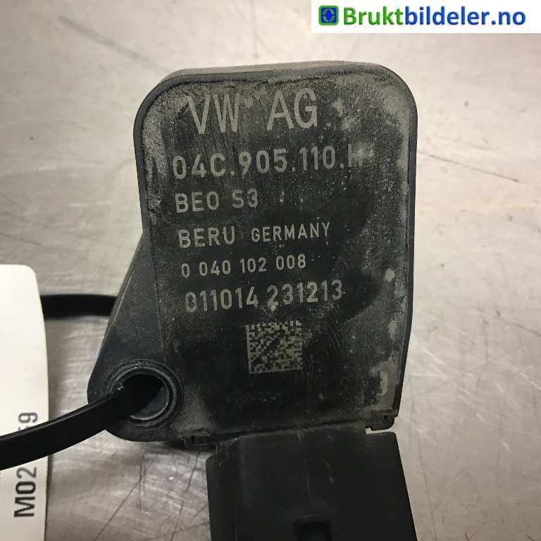 Coil elektronisk til VW E-Up 2013-2019  (VOLKSWAGEN|04C 905 110 H|0 040 102 008|)