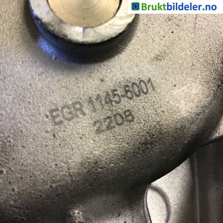 EGR-ventil til VW Tiguan 2011-2016 (Type I, Fase 2)  (VOLKSWAGEN|03L 131 512 DQ|1145-6001|)