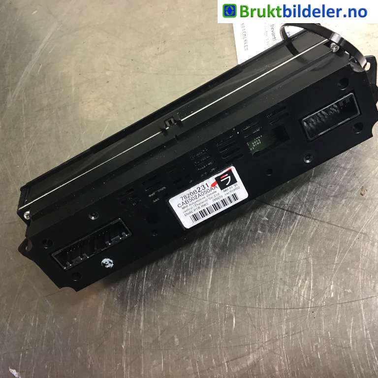 Varmeapparat betjening til Mitsubishi Outlander 2015-->> (Type III, Fase 2)  (MITSUBISHI|7820B231|CAB502A050AA|)