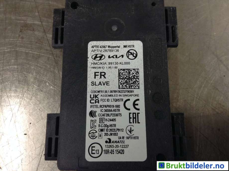 Sensor radar til Hyundai Ioniq 6 2023-->>  (HYUNDAI Ioniq 6 EV AWD|99130-KL000|)
