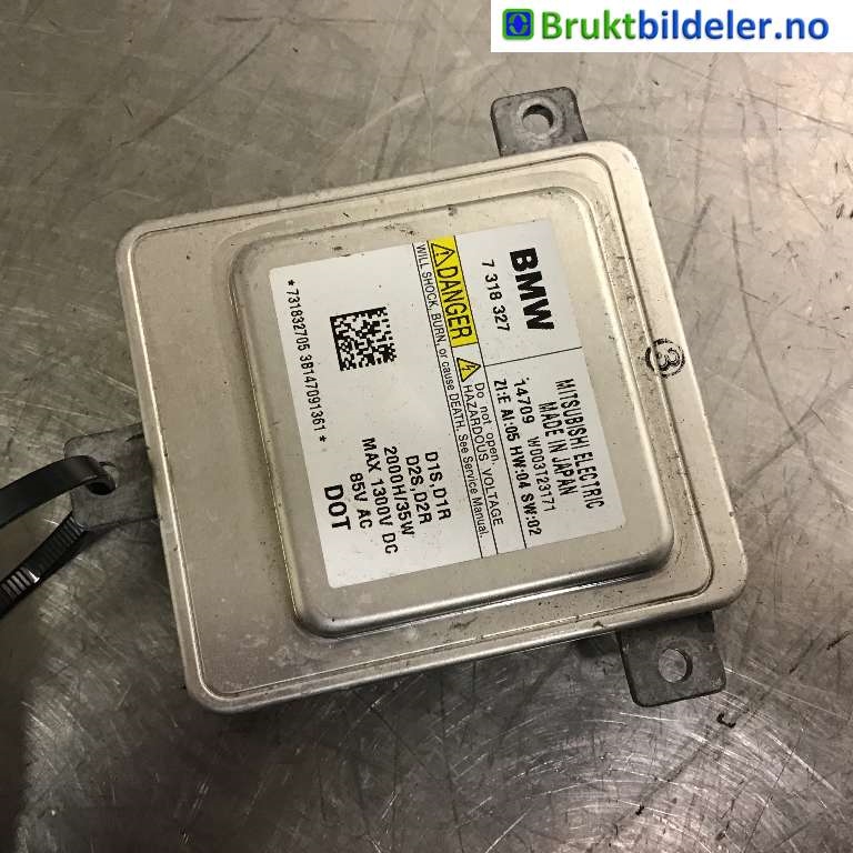Styreenhet xenon/ballast til BMW 1-Serie 2011-2015 (Fase 1) (F20/F21) (F20/F21) (BMW|7318327|W003T23171|)
