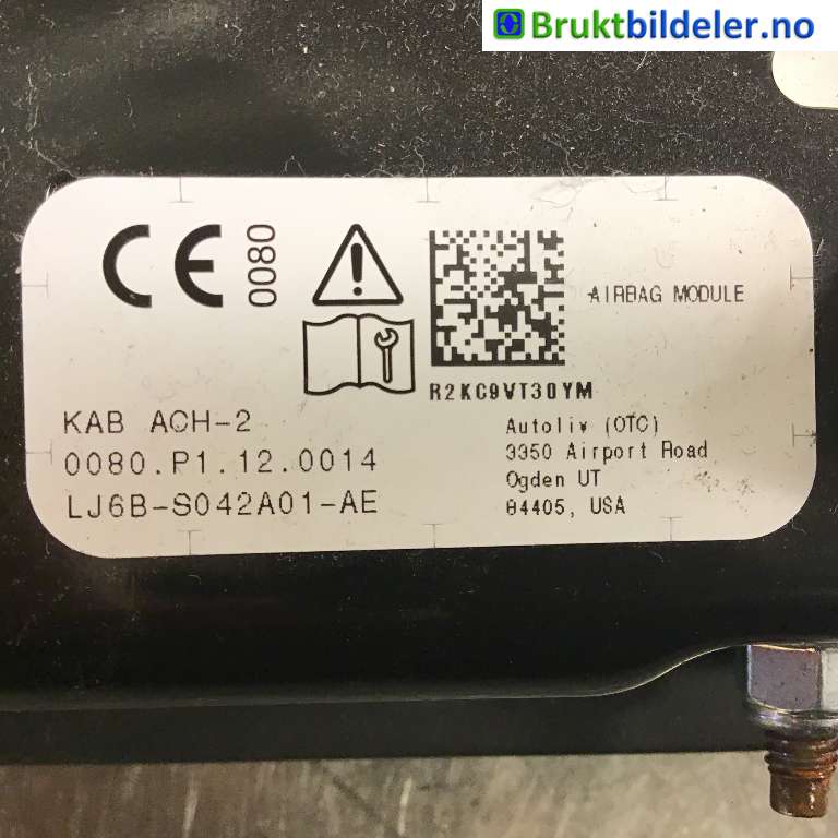 Airbag kne til Ford Mustang Mach-e 2020-->>  (FORD (US)|LJ6B-S042A01-AE|0080.P1.12.0014|)