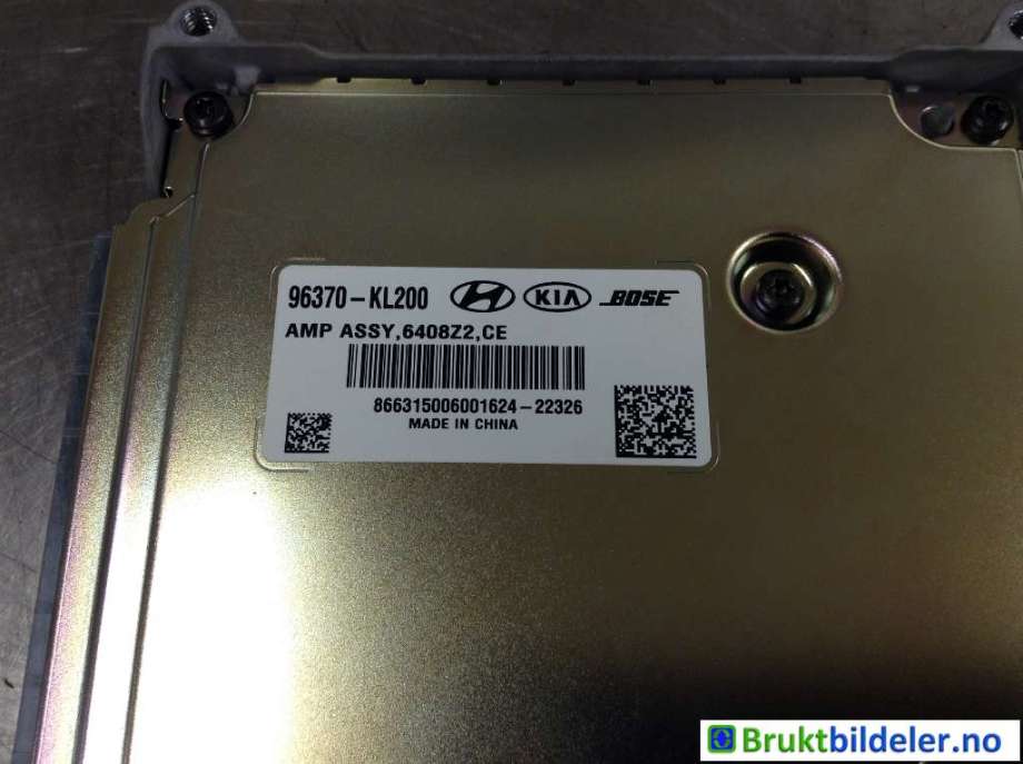 Bilstereo forsterker til Hyundai Ioniq 6 2023-->>  (HYUNDAI Ioniq 6 EV AWD|96370-KL200|)