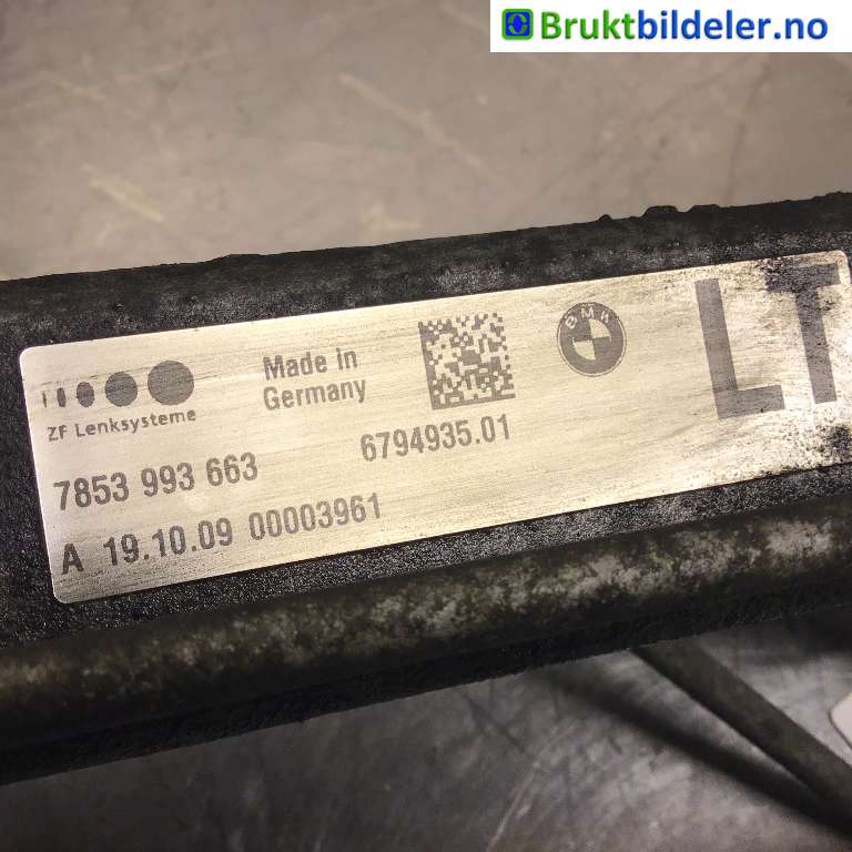 Tannstang til BMW 3-Serie 2005-2011 (E90/E91/E92/E93) (E90/E91/E92/E93) (BMW||7853 993 663|6 794 935-01)