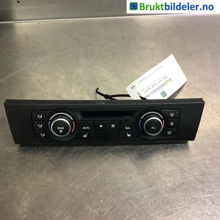 Varmeapparat betjening til BMW 3-Serie, 2005-2011 (E90/E91/E92/E93) (E90/E91/E92/E93) (BMW|64 11 9 224 544-02)