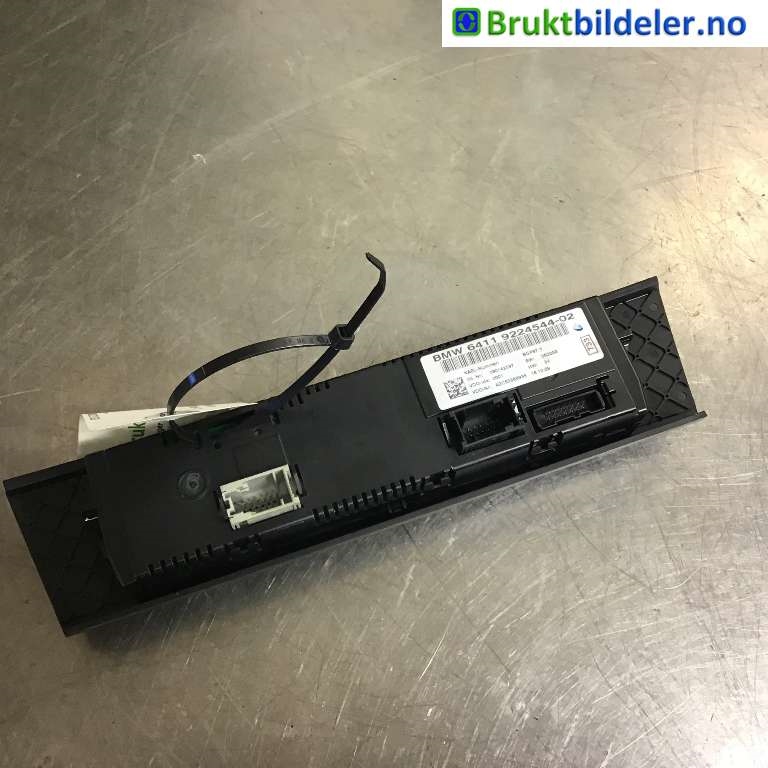 Varmeapparat betjening til BMW 3-Serie 2005-2011 (E90/E91/E92/E93) (E90/E91/E92/E93) (BMW|64 11 9 224 544-02|A2C53388935|)