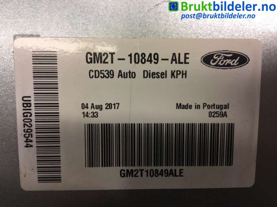 Instrumentpanel til Ford S-Max 2015-->> (Type II)  (FORD|GM2T-10849-ALE|)