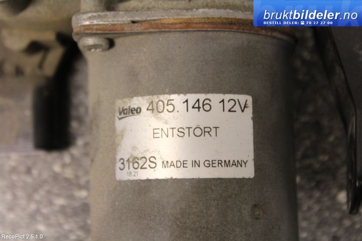 Viskermotor frontrute til Mercedes Sprinter 2006-2013 (Fase 1) (906) (906) (MERCEDES|A 906 820 00 40|405.146|)