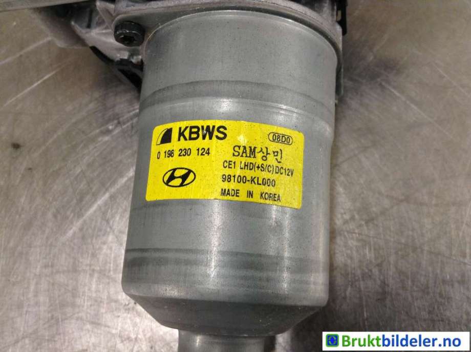 Viskermotor frontrute til Hyundai Ioniq 6 2023-->> (HYUNDAI Ioniq 6 EV AWD|98100-KL000|0 198 230 124|)
