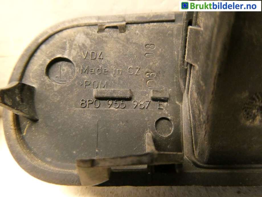 Lyktespylerdyse til Audi A3 2003-2008 (Type II, Fase 1) (AUDI|8J0 955 988||8J0 955 987)